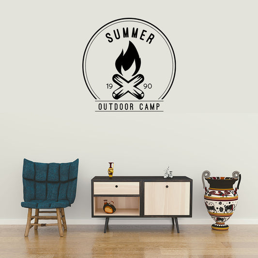 Summer outdoor camp | Wall decal - Adnil Creations