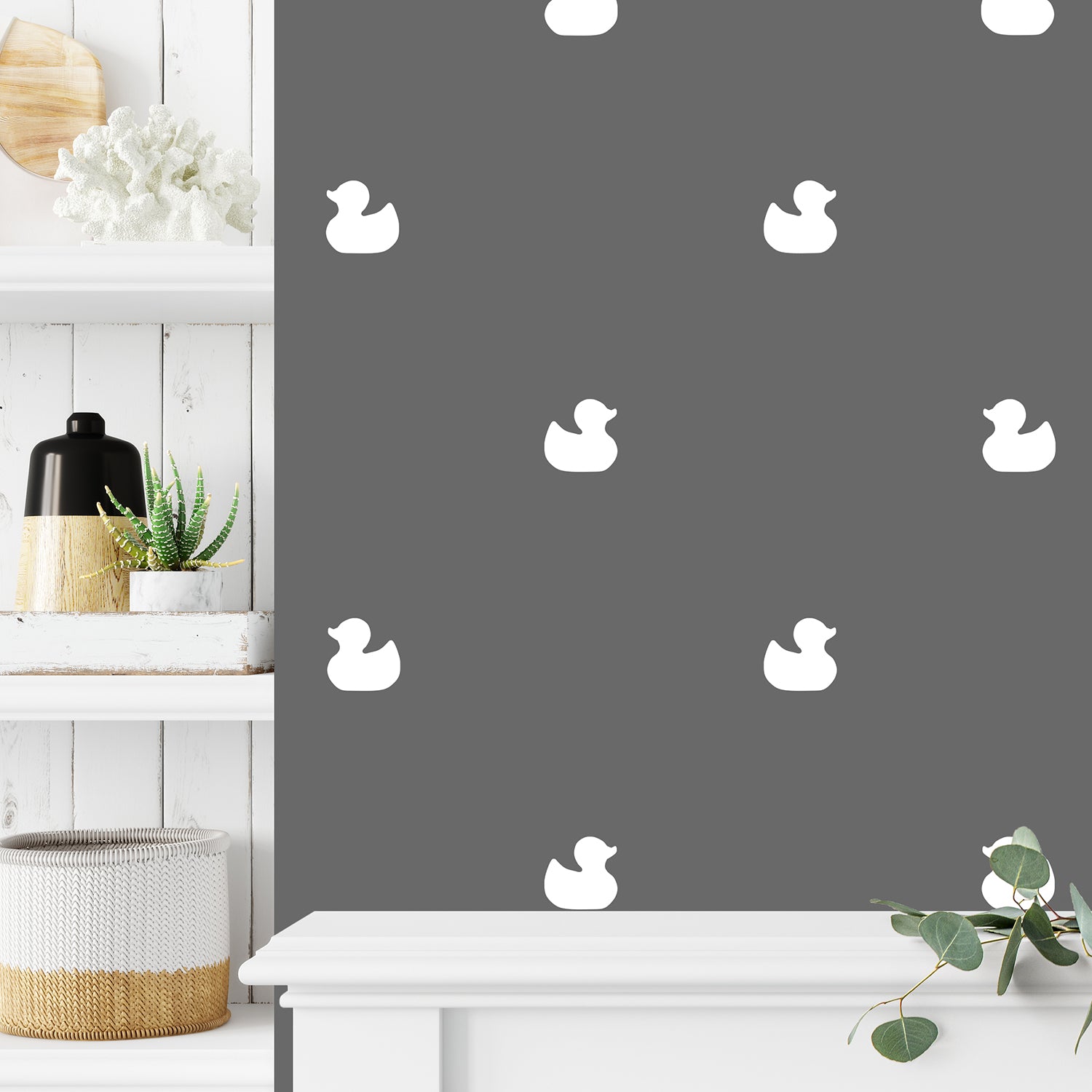 Rubber ducks | Wall pattern-Repeating pattern-Adnil Creations