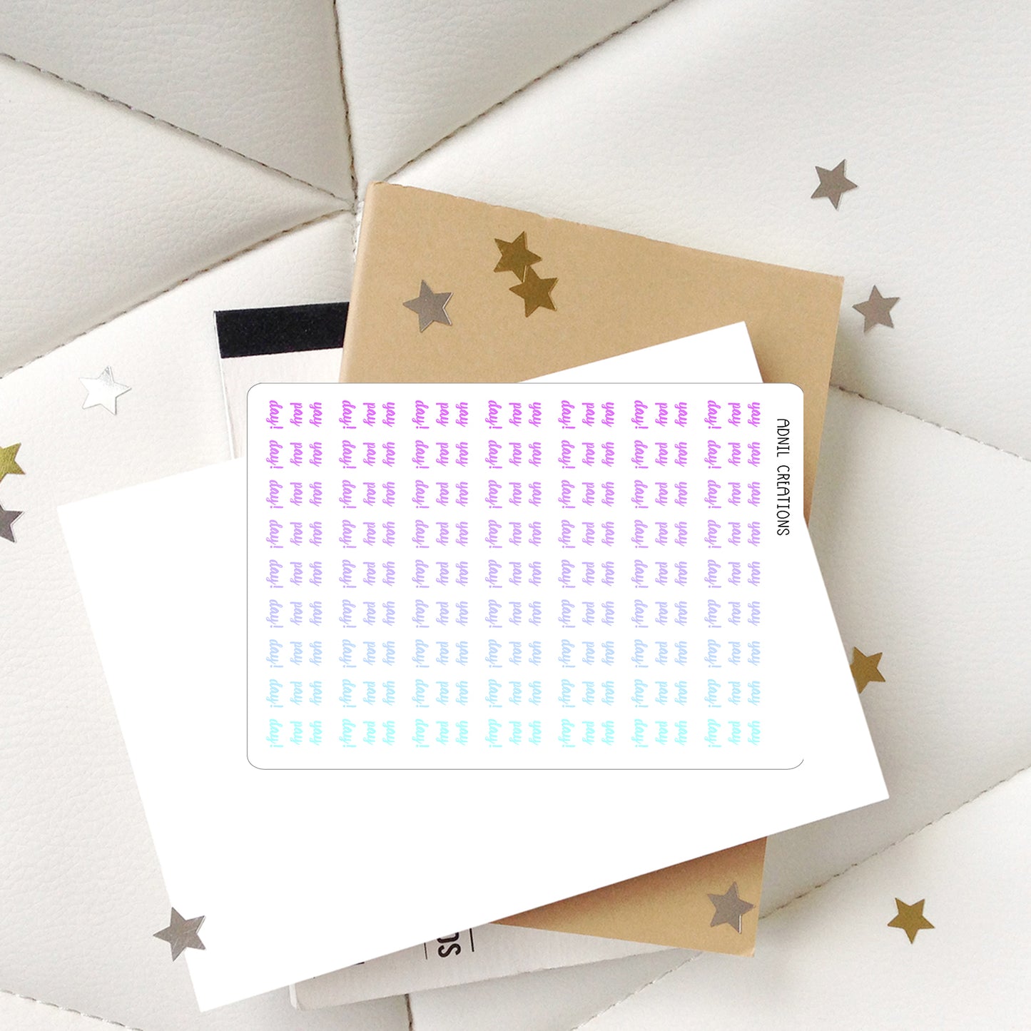 Pay day ombre | Planner stickers - Adnil Creations