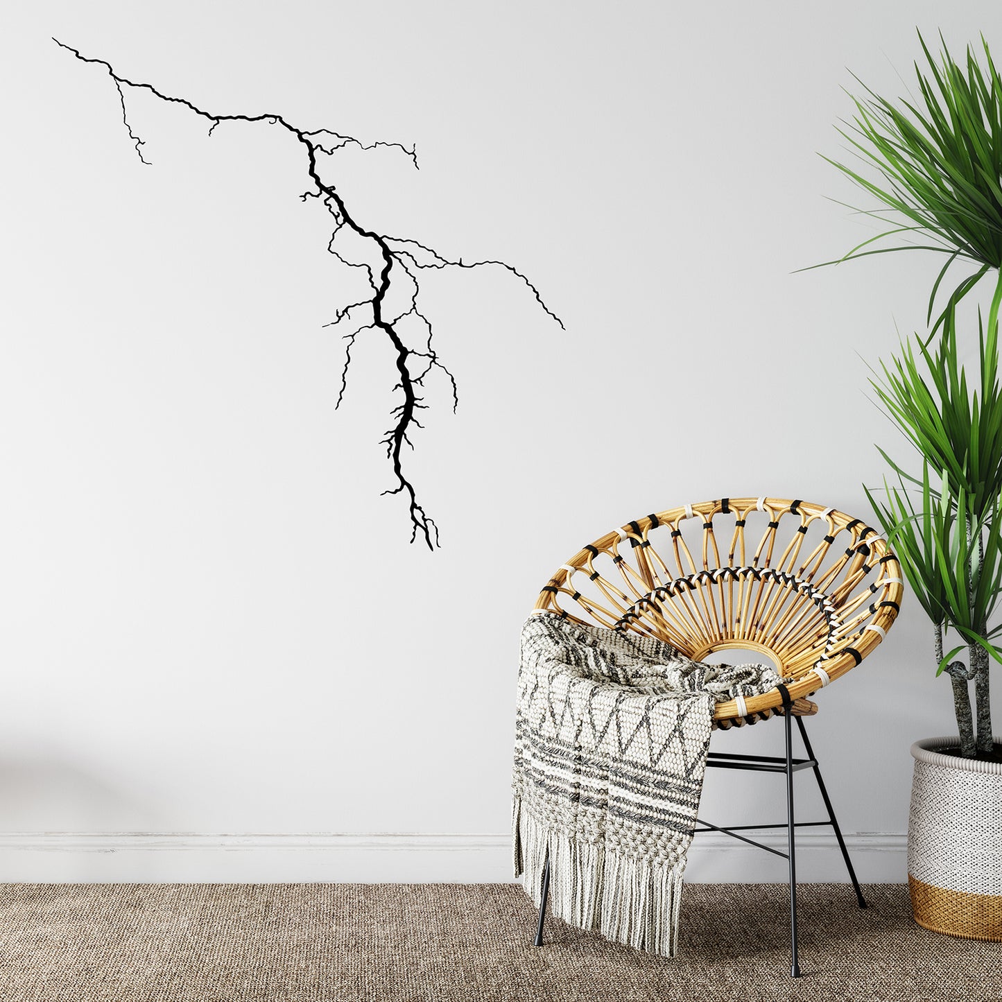 Lightning storm | Wall decal-Wall art-Adnil Creations