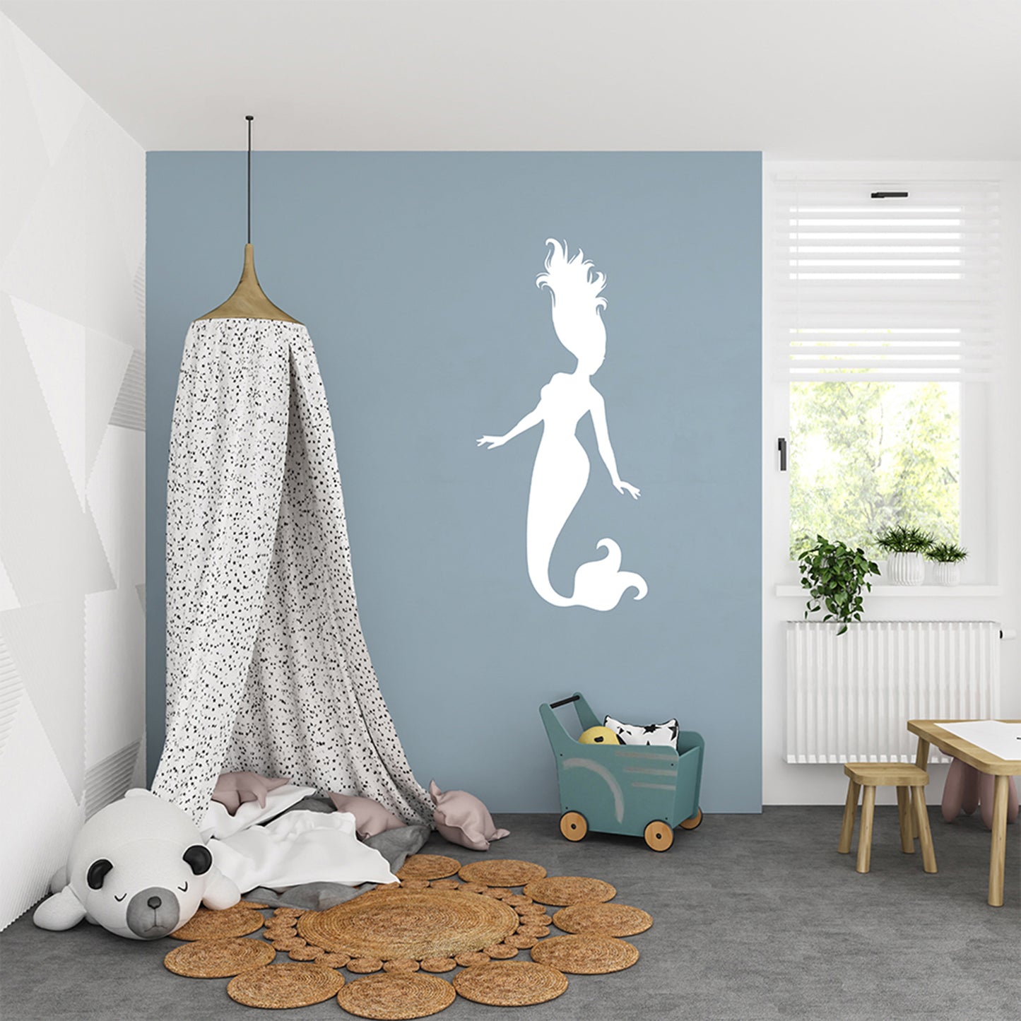 Mermaid | Wall decal-Wall art-Adnil Creations