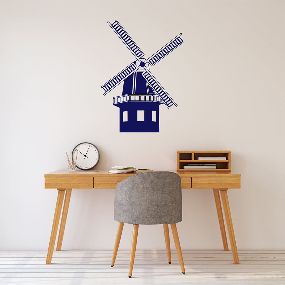 Dutch windmill | Wall decal-Wall art-Adnil Creations
