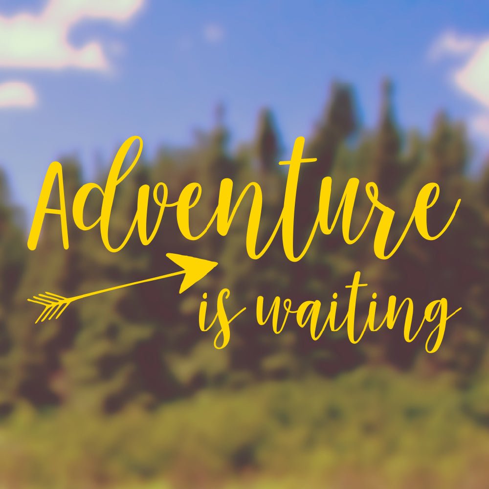 Adventure is waiting | Bumper sticker - Adnil Creations