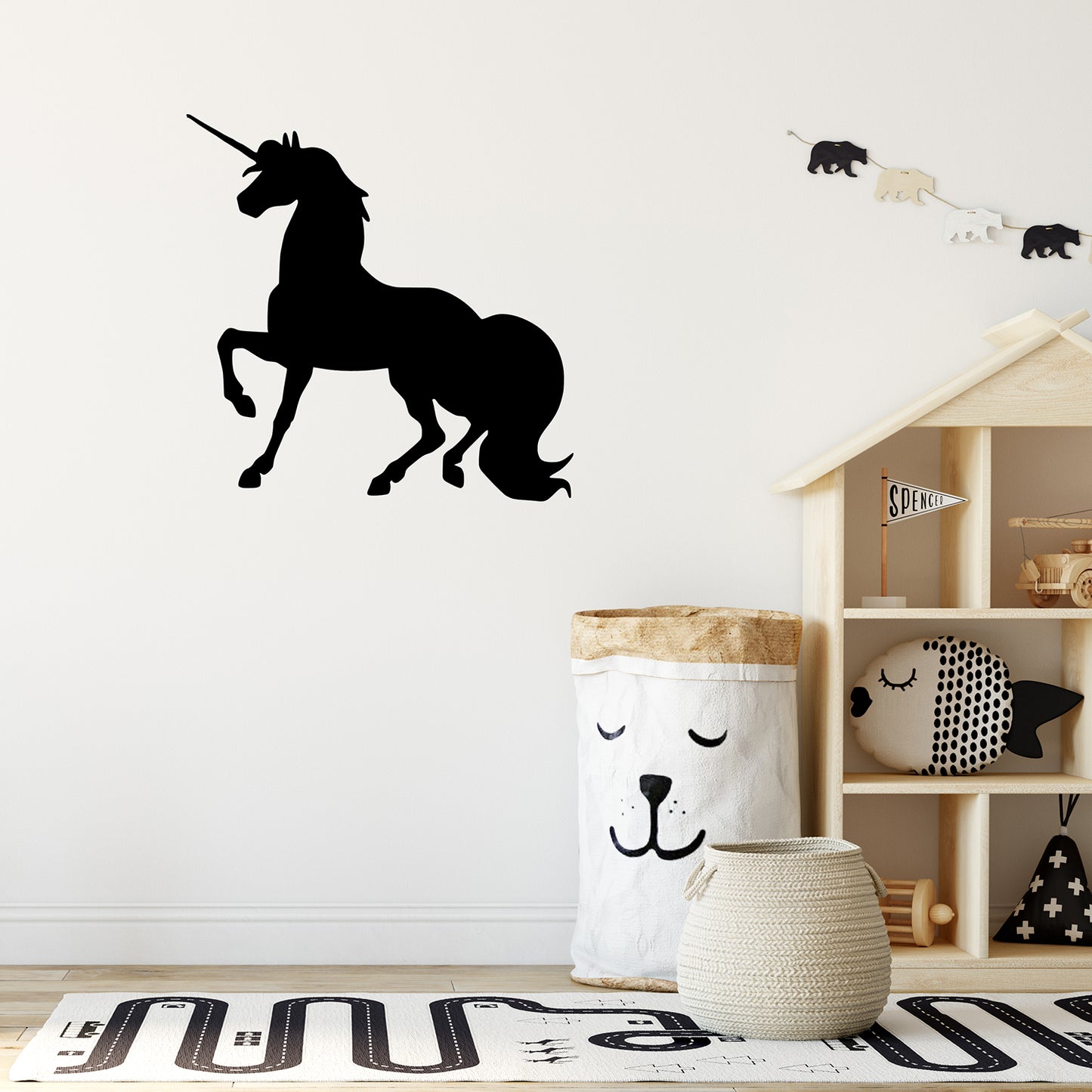 Unicorn | Wall decal-Wall art-Adnil Creations