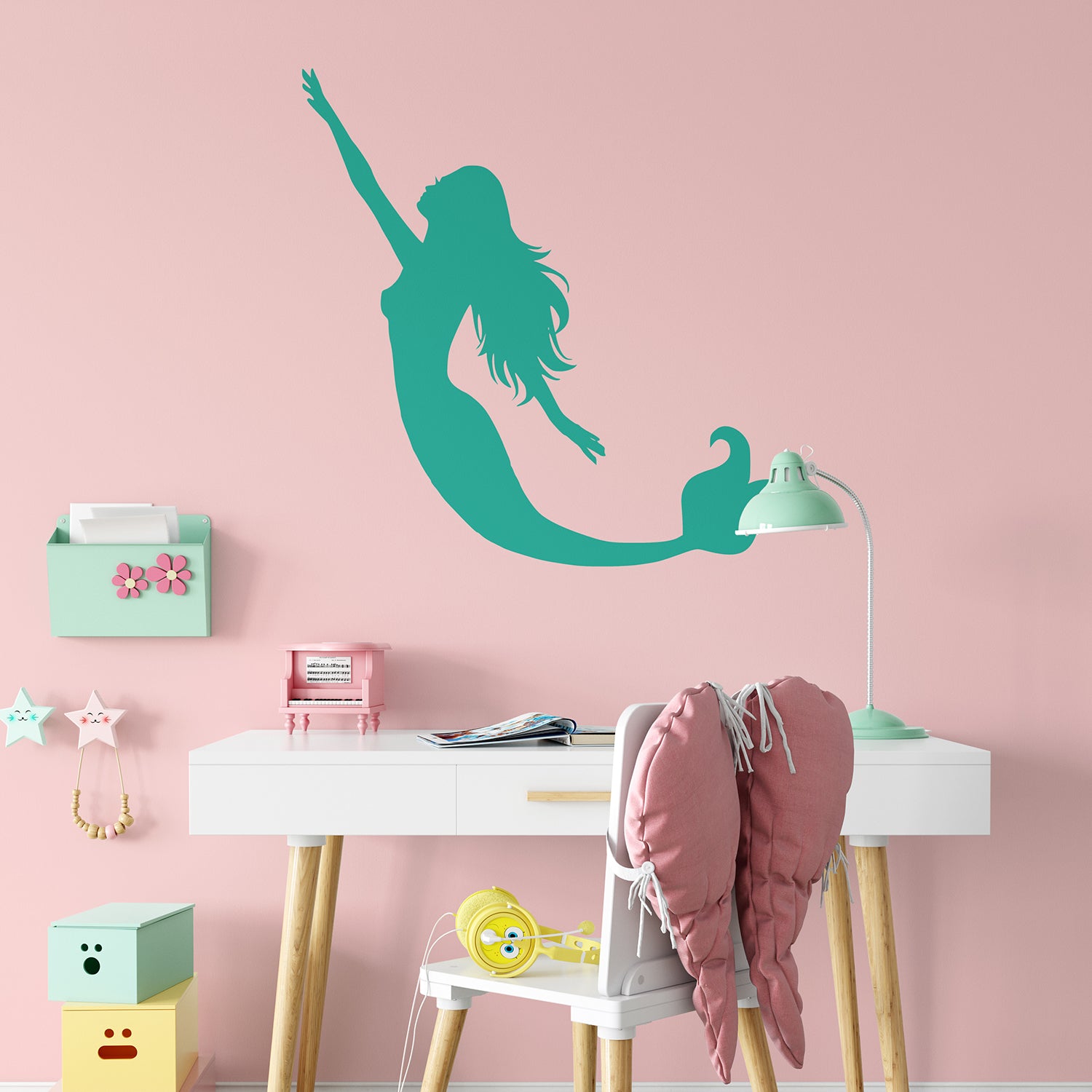Mermaid | Wall decal-Wall art-Adnil Creations