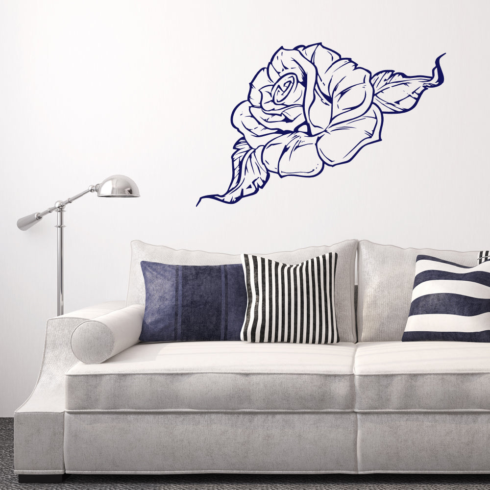 Rose | Wall decal - Adnil Creations