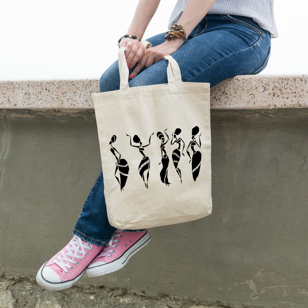 African women dancing | 100% Cotton tote bag - Adnil Creations