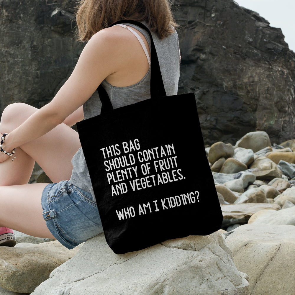 Who am I kidding? | 100% Cotton tote bag - Adnil Creations