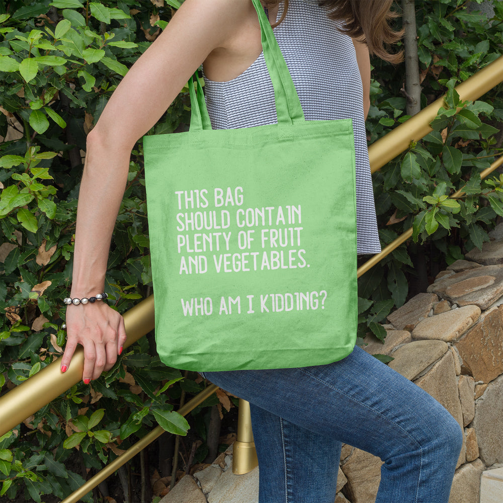 Who am I kidding? | 100% Cotton tote bag - Adnil Creations