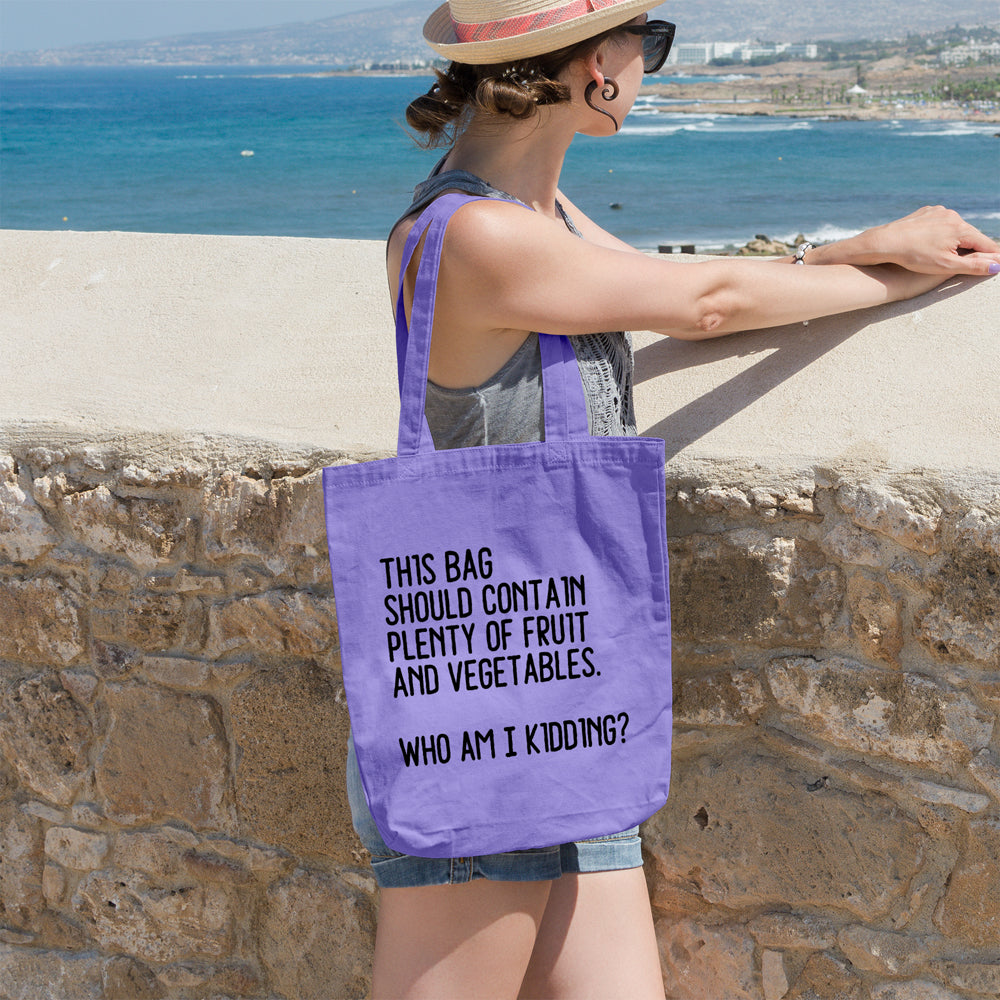 Who am I kidding? | 100% Cotton tote bag - Adnil Creations