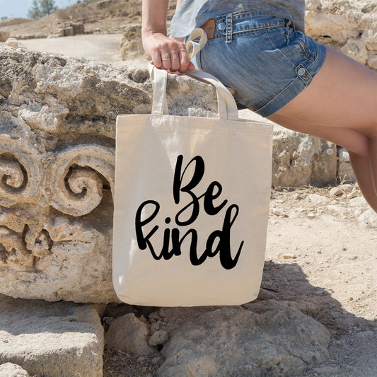 Be kind | 100% Cotton tote bag - Adnil Creations