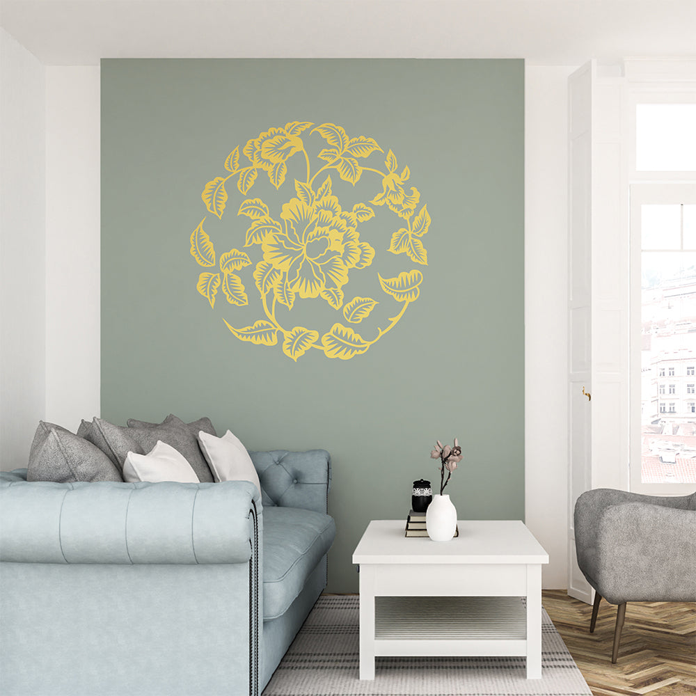 Flower mandala | Wall decal-Wall art-Adnil Creations