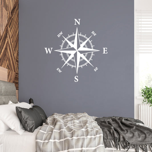 Compass rose | Wall decal-Wall art-Adnil Creations